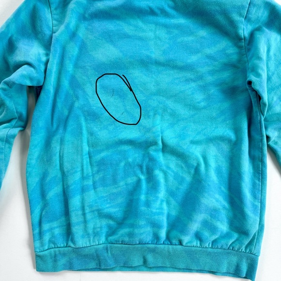 Roblox Sweater Kids Large Blue Pullover Hoodie Sweatshirt Video Game Kids Youth - Picture 9 of 10